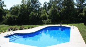 Swimming Pool with Diving Board