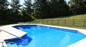 Swimming Pool with Diving Board